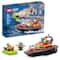 LEGO® City Fire Rescue Boat 60373 Building Toy Set (144 Pieces)